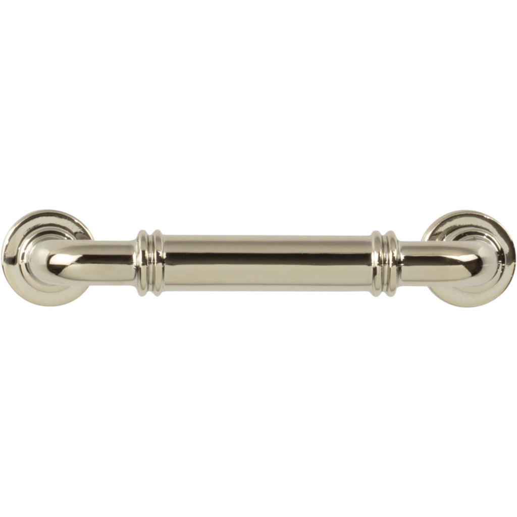 Top Knobs Cranford Pull Polished Nickel / 3 3/4"
