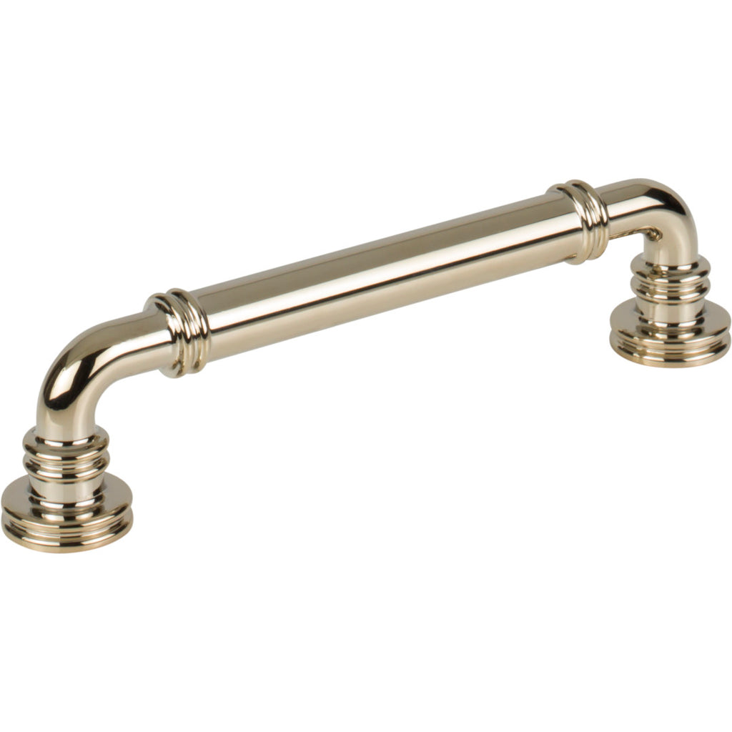 Top Knobs Cranford Pull Polished Nickel / 5 1/16"