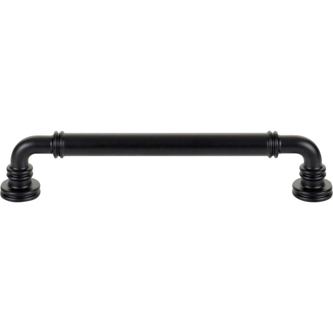 Top Knobs Cranford Pull Flat Black / 6 5/16"