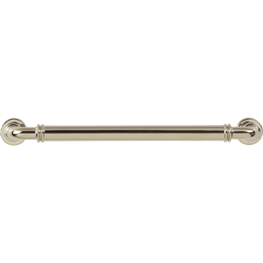 Top Knobs Cranford Pull Polished Nickel / 7 9/16"