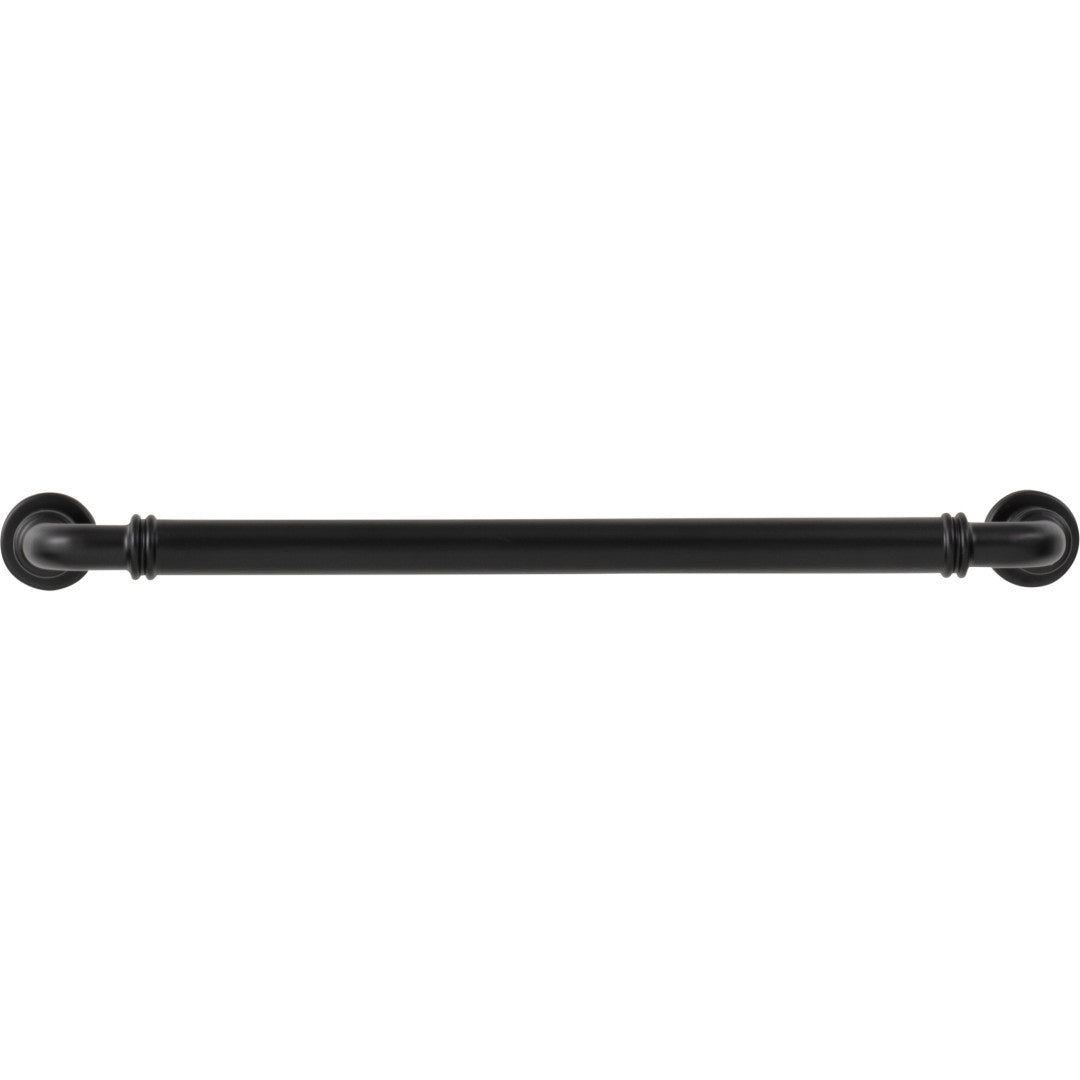 Top Knobs Cranford Pull Flat Black / 8 13/16"