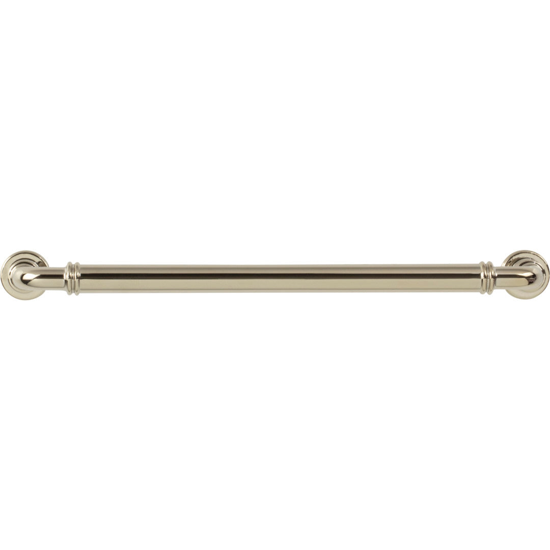 Top Knobs Cranford Pull Polished Nickel / 8 13/16"
