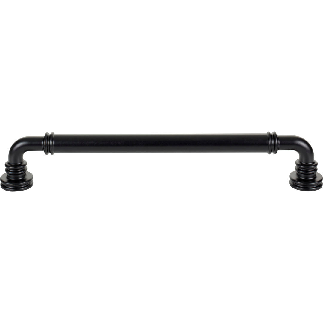 Top Knobs Cranford Appliance Pull Flat Black / 12"