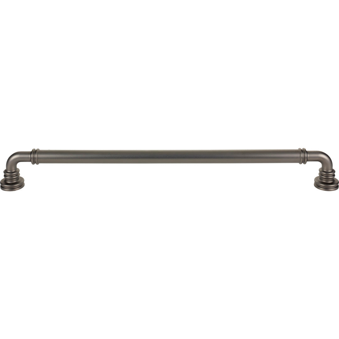 Top Knobs Cranford Appliance Pull Ash Gray / 18"