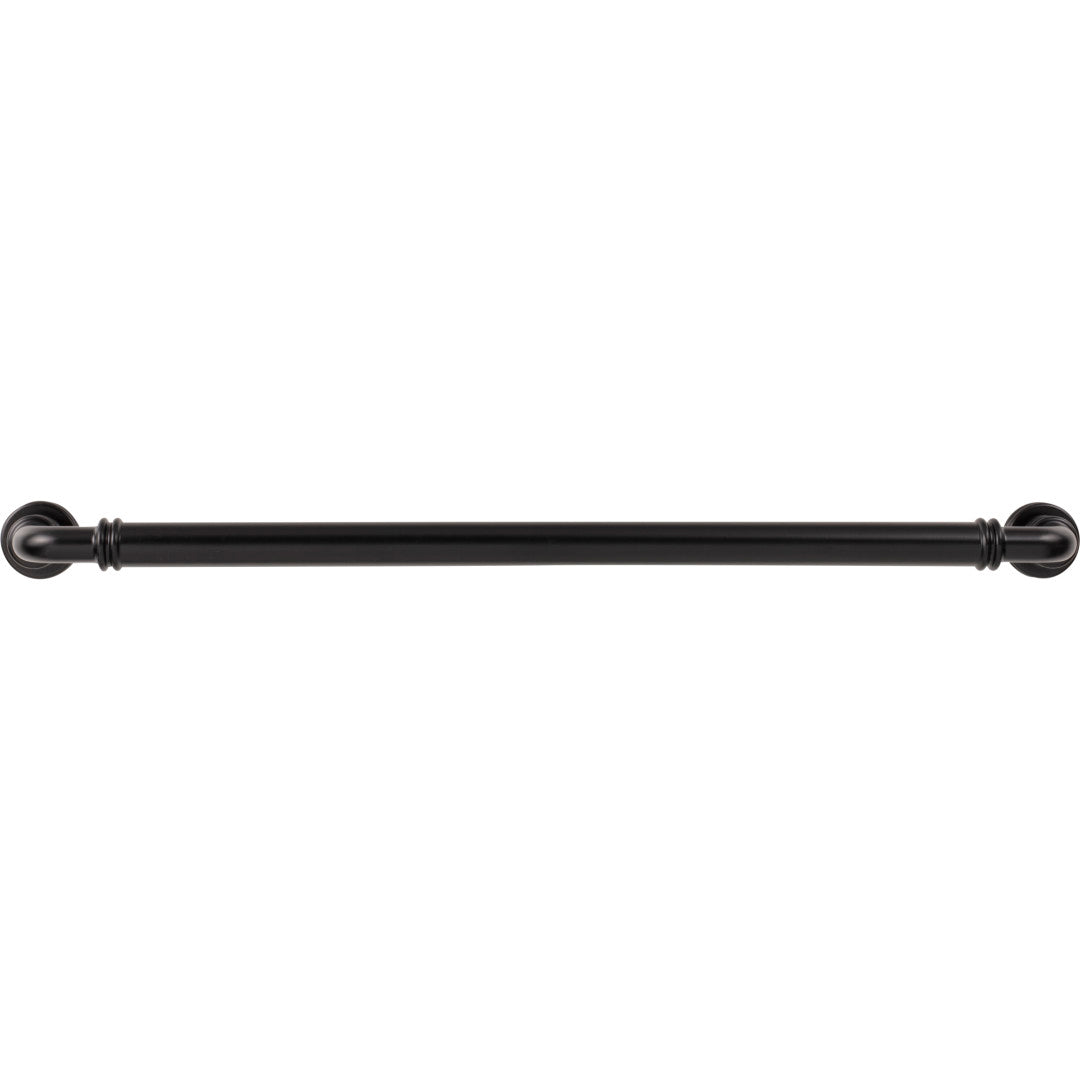 Top Knobs Cranford Appliance Pull Flat Black / 18"