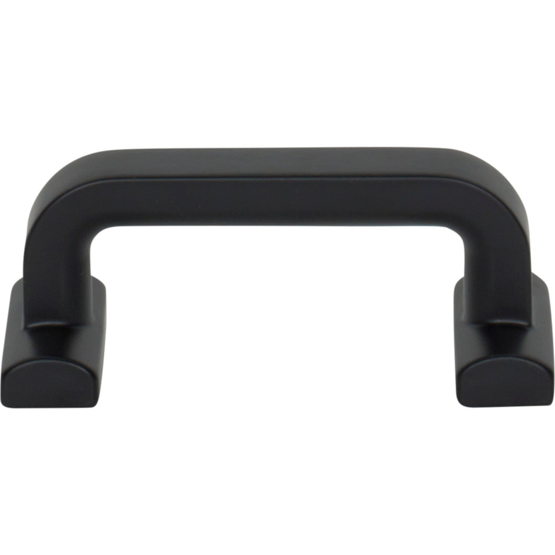 Top Knobs Harrison Pull Flat Black / 2 1/2"