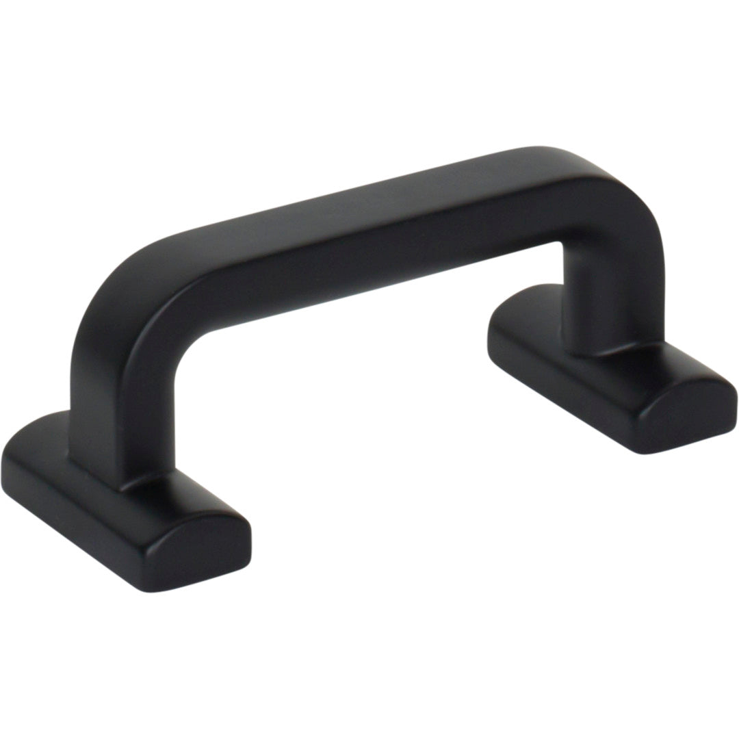 Top Knobs Harrison Pull Flat Black / 2 1/2"