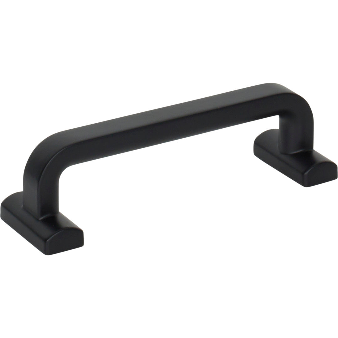 Top Knobs Harrison Pull Flat Black / 3 3/4"