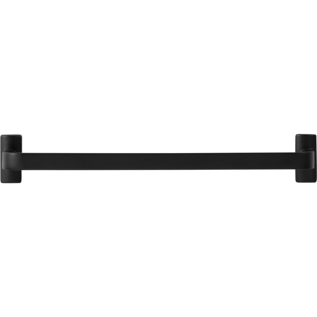 Top Knobs Harrison Pull Flat Black / 7 9/16"