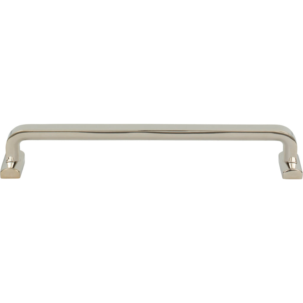 Top Knobs Harrison Pull Polished Nickel / 7 9/16"