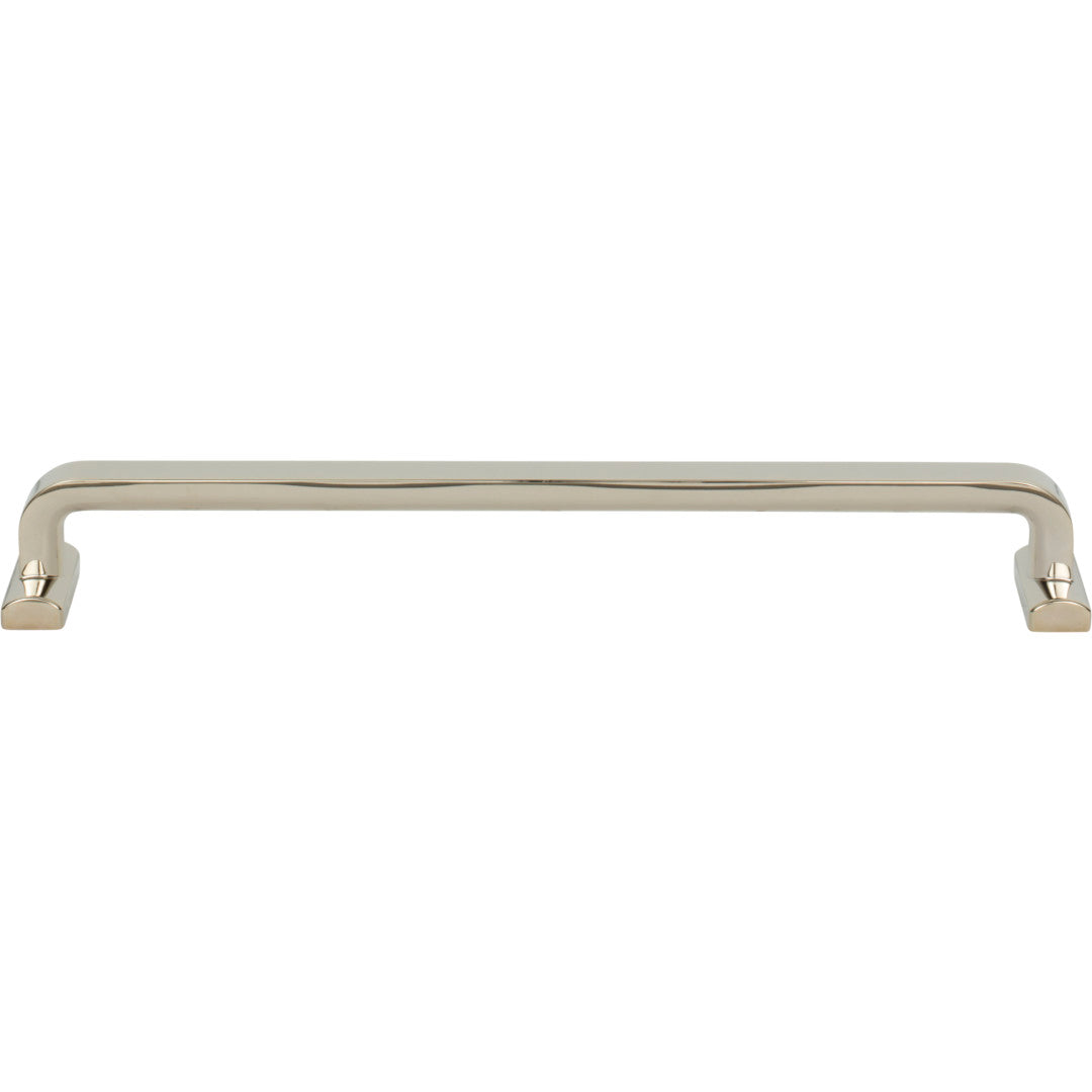 Top Knobs Harrison Pull Polished Nickel / 8 13/16"
