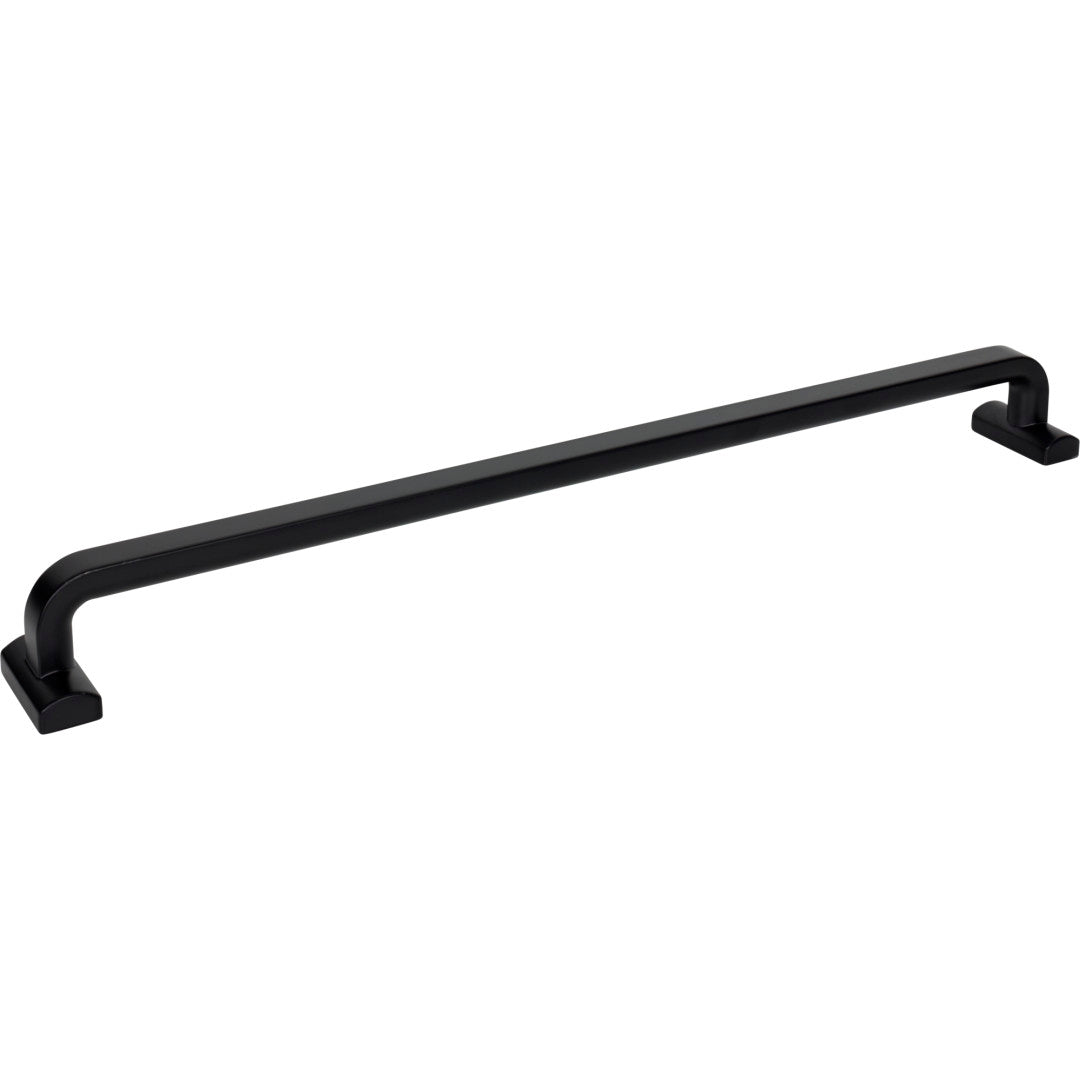 Top Knobs Harrison Appliance Pull Flat Black / 18"