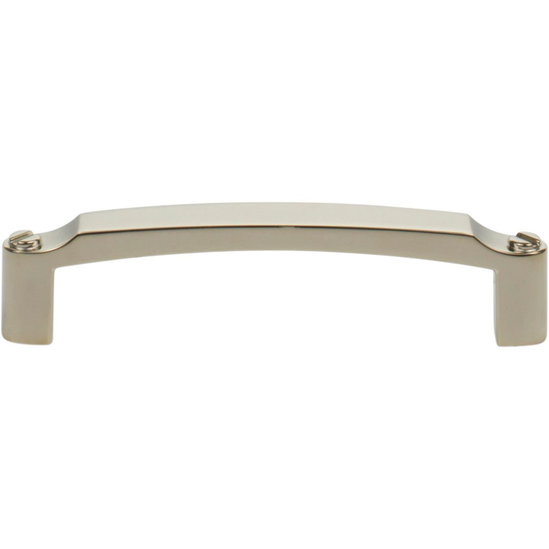 Top Knobs Haddonfield Pull Polished Nickel / 3 3/4"