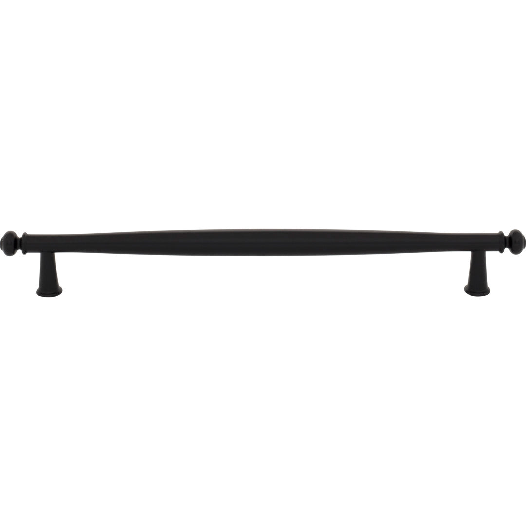 Top Knobs Coddington Pull Flat Black / 8 13/16"