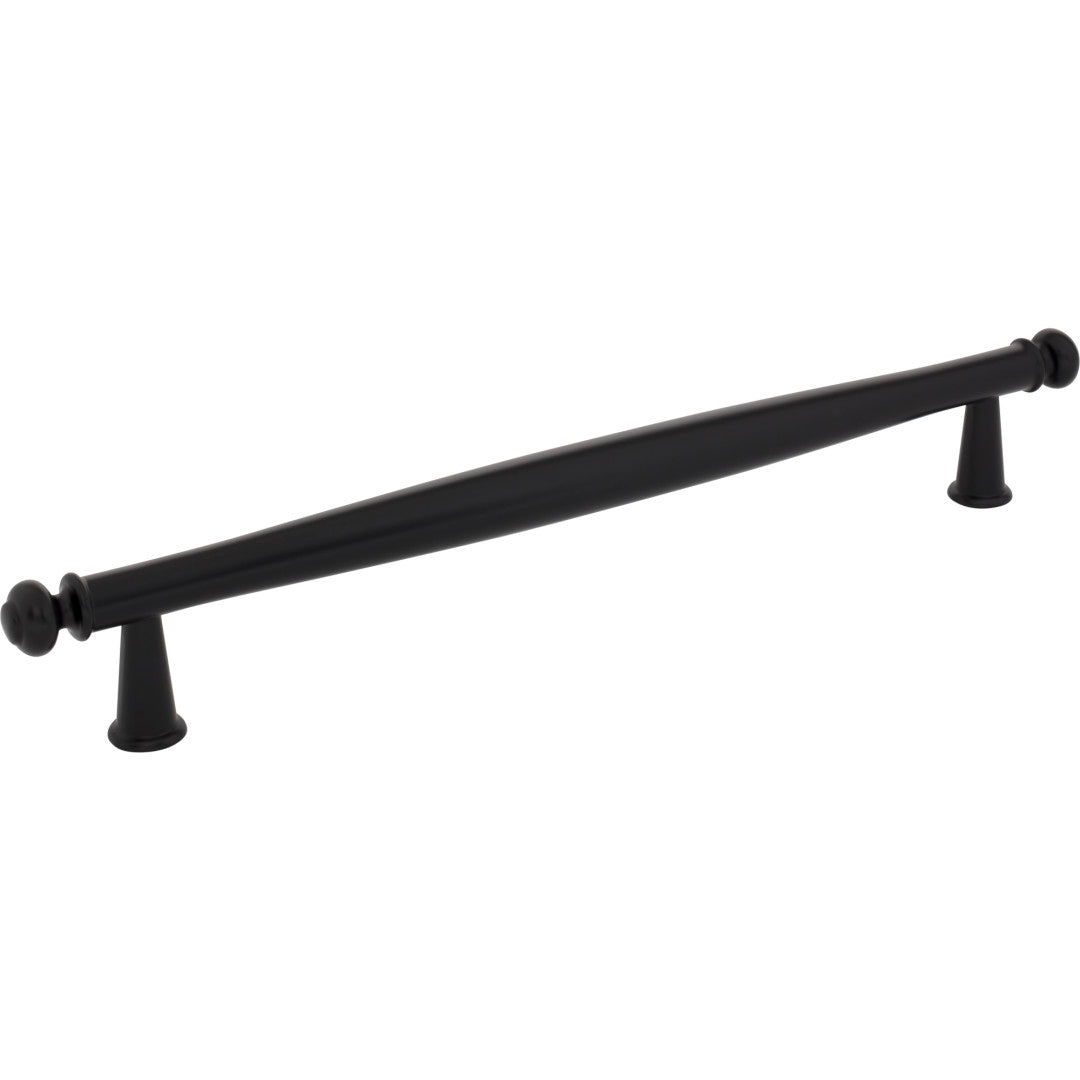 Top Knobs Coddington Appliance Pull Flat Black / 12"