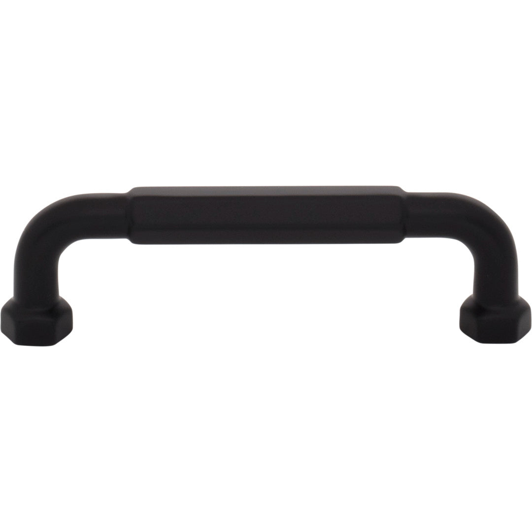 Top Knobs Dustin Pull Flat Black / 3 3/4"