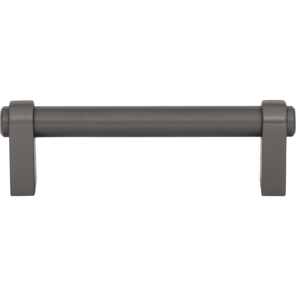 Top Knobs Lawrence Pull Ash Gray / 3 3/4"