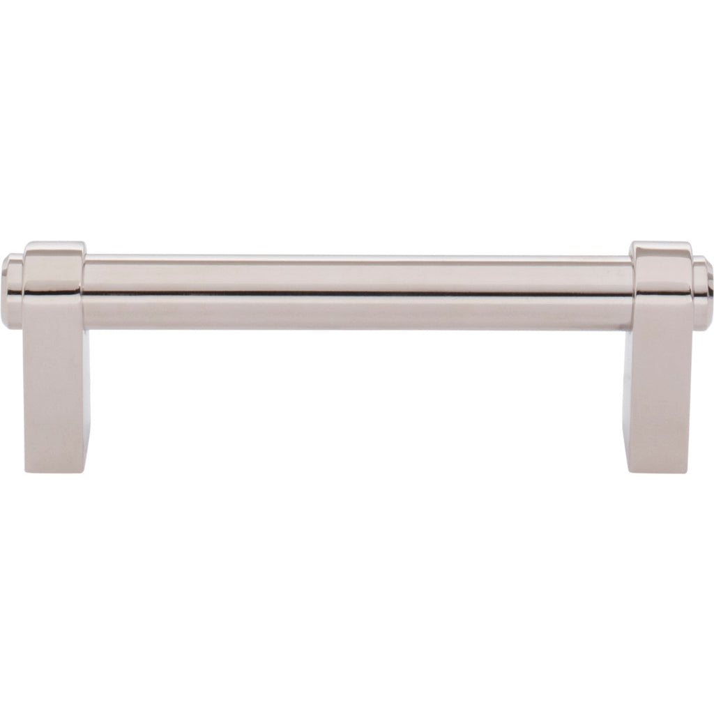 Top Knobs Lawrence Pull Polished Nickel / 3 3/4"