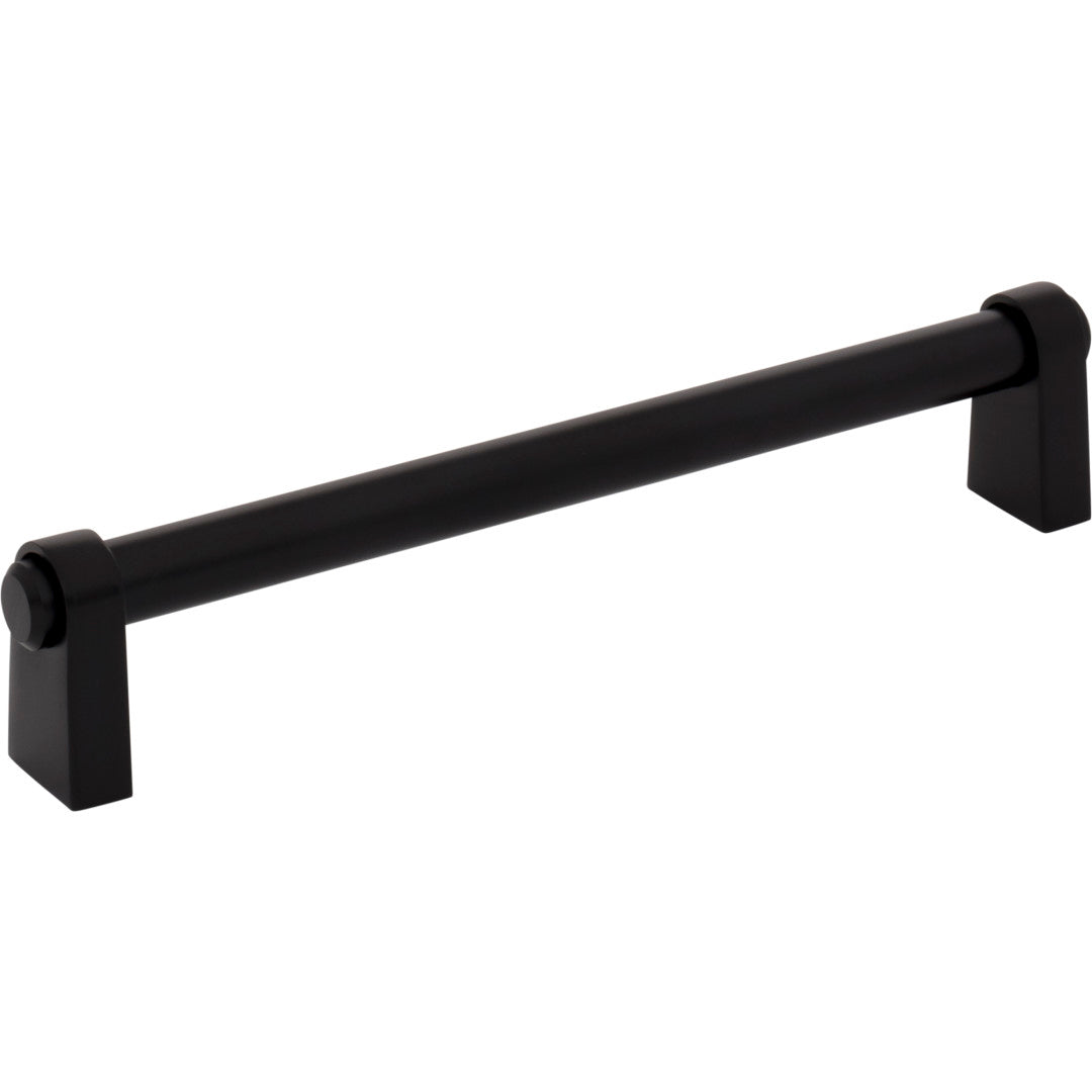 Top Knobs Lawrence Pull Flat Black / 6 5/16"