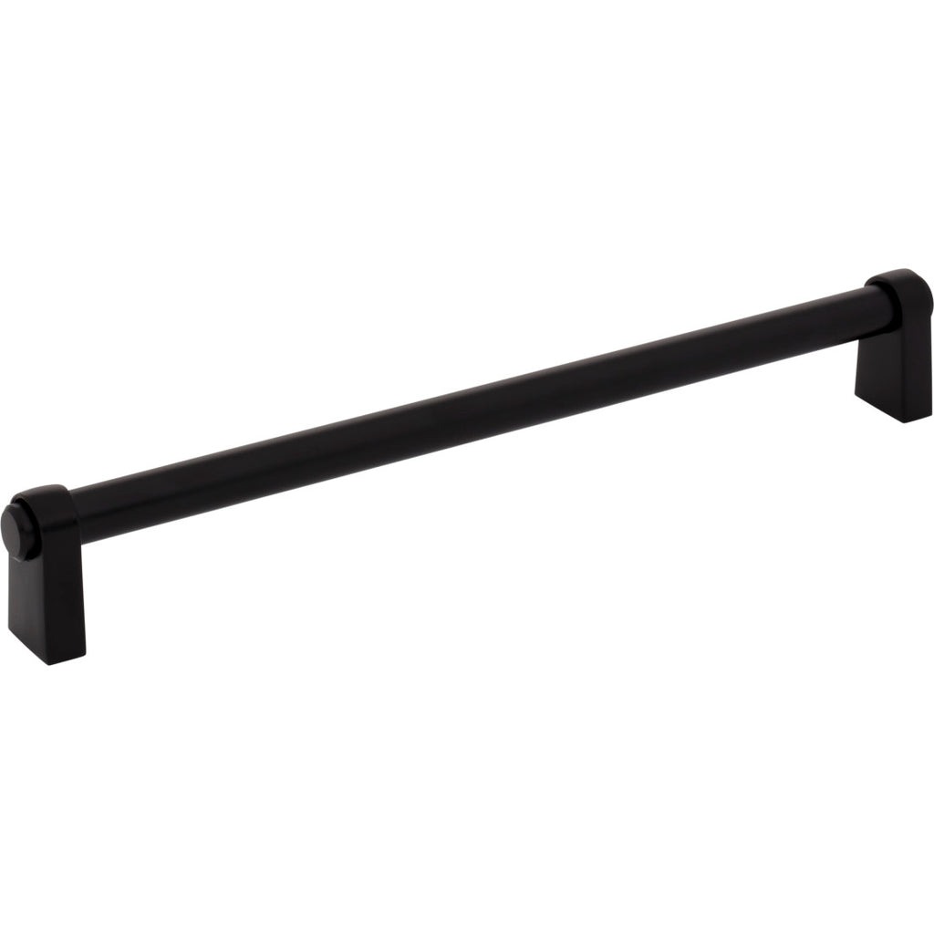Top Knobs Lawrence Pull Flat Black / 8 13/16"