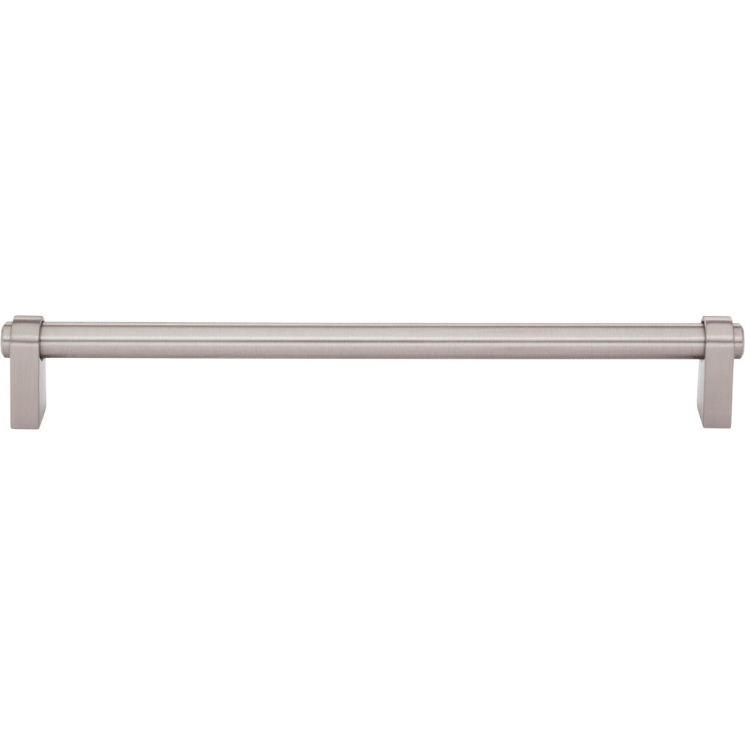 Top Knobs Lawrence Pull Brushed Satin Nickel / 8 13/16"