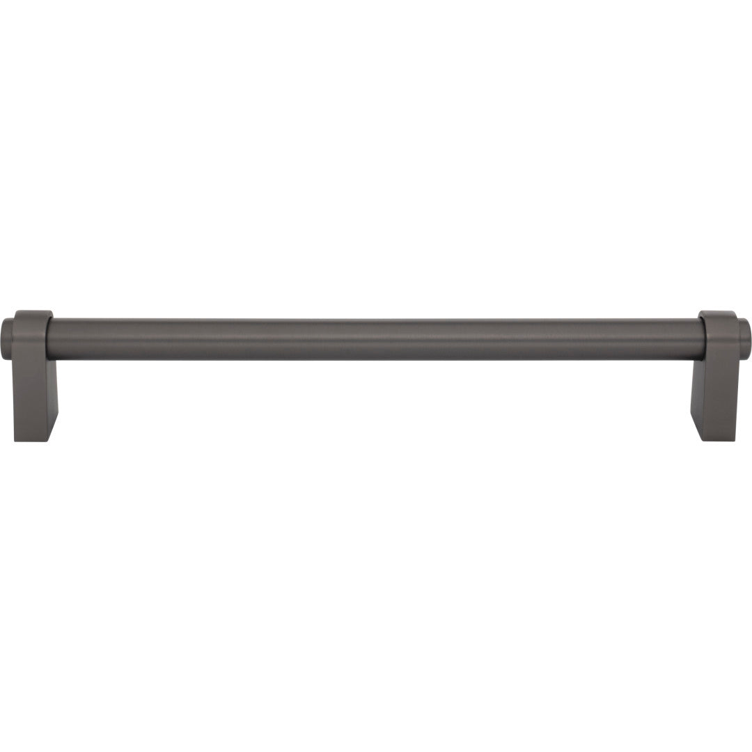 Top Knobs Lawrence Appliance Pull Ash Gray / 12"