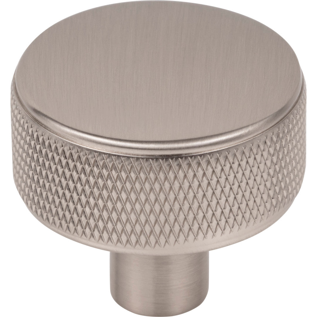 Top Knobs Burnham Round Knob Brushed Satin Nickel