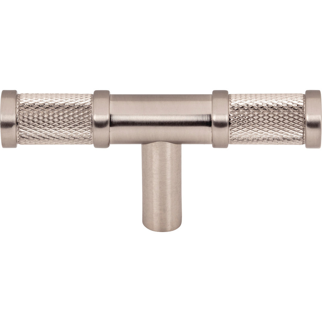 Top Knobs Burnham T-Knob Brushed Satin Nickel