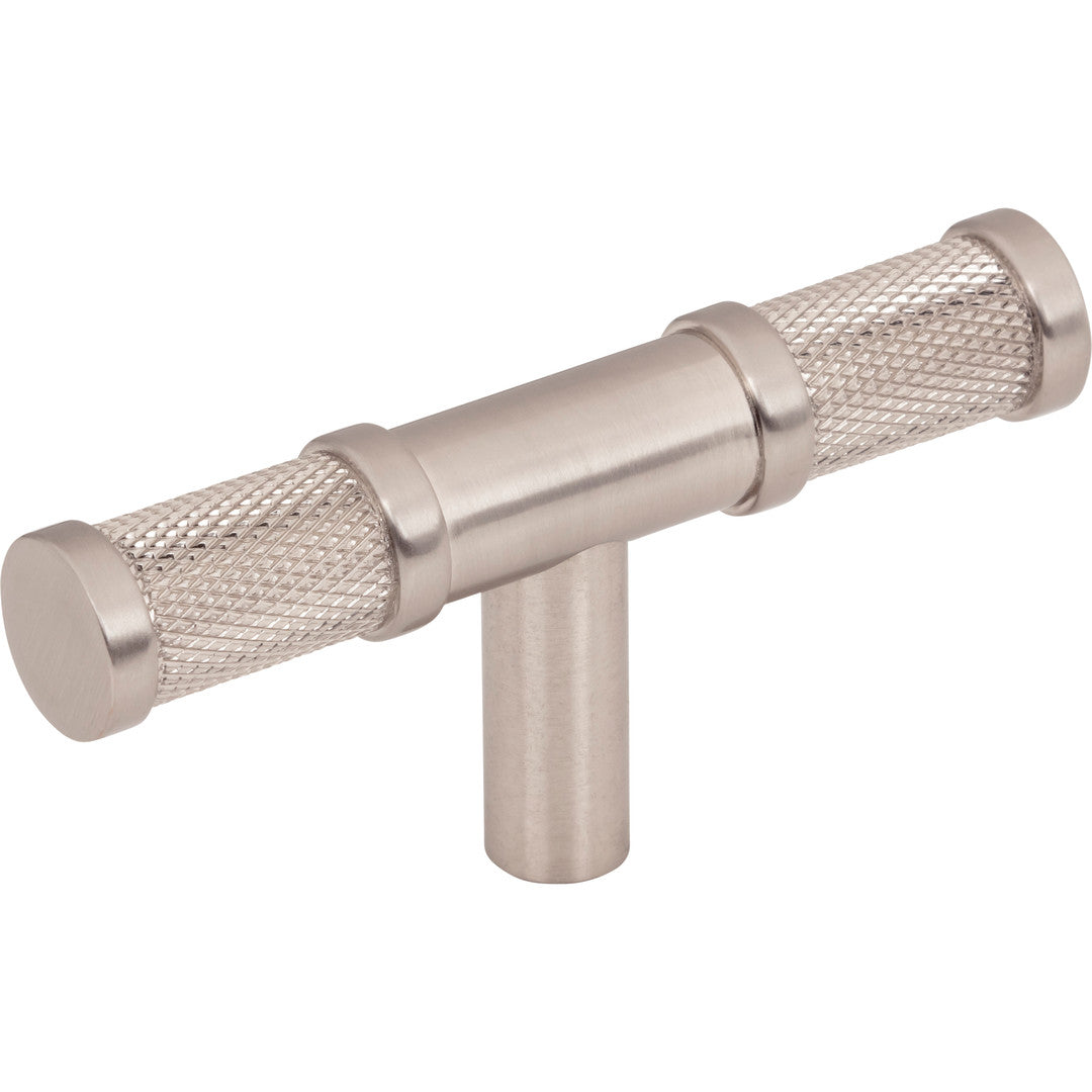 Top Knobs Burnham T-Knob Brushed Satin Nickel