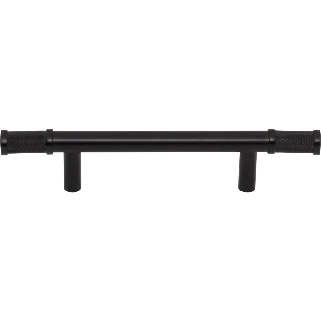 Top Knobs Burnham Pull Flat Black / 3 3/4"