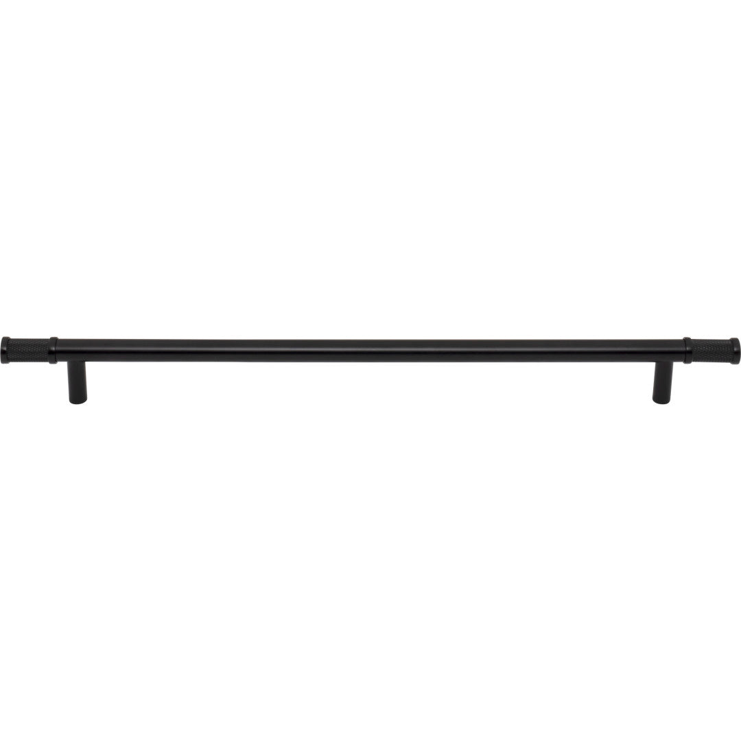 Top Knobs Burnham Pull Flat Black / 12"
