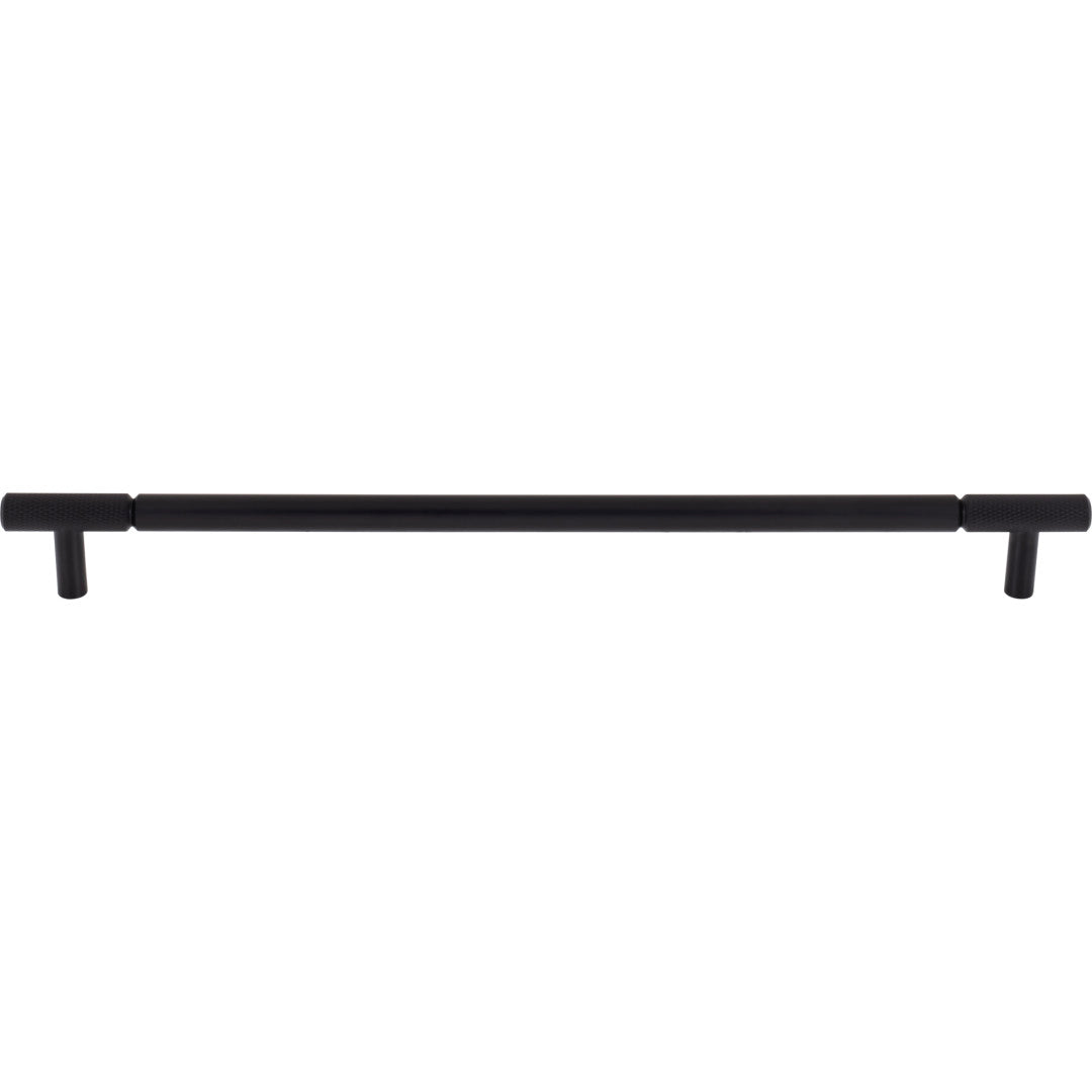 Top Knobs Prestwick Pull Flat Black / 12"