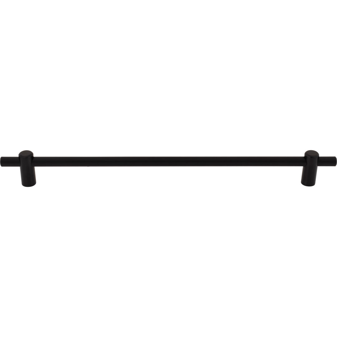Top Knobs Dempsey Appliance Pull Flat Black / 18"