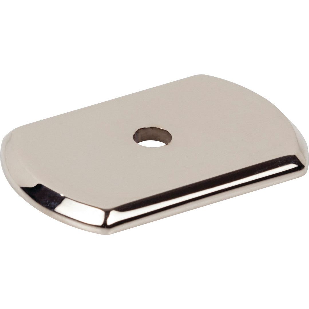 Top Knobs Wescott Backplate Polished Nickel / 1 1/2"