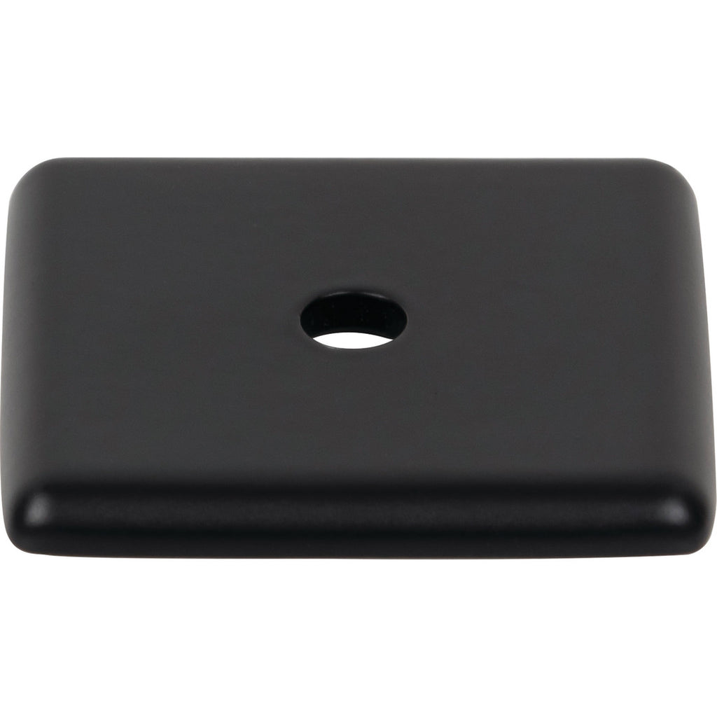 Top Knobs Radcliffe Backplate Flat Black / 1 1/4"