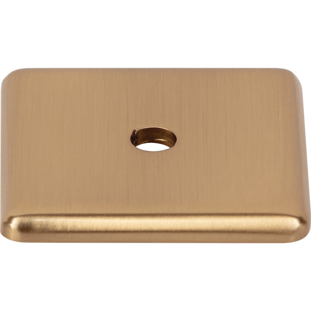Top Knobs Radcliffe Backplate Honey Bronze / 1 1/4"