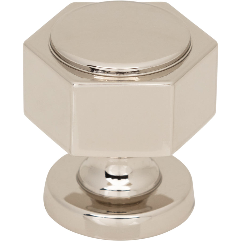 Top Knobs Stanmore Knob Polished Nickel / 1 1/4"