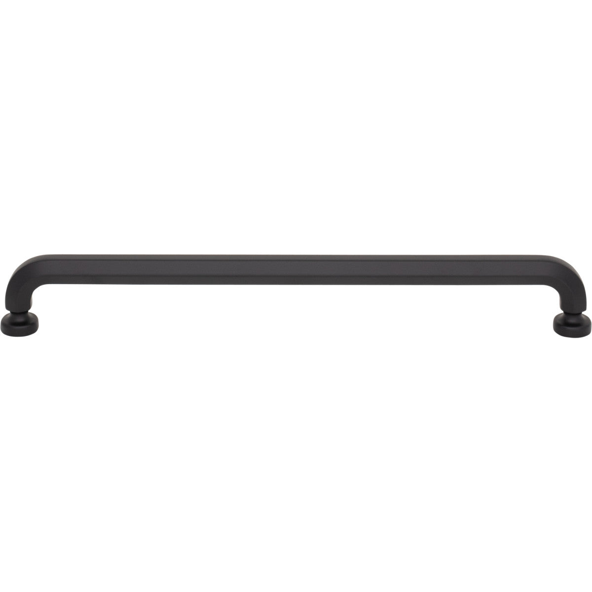 Top Knobs Stanmore Pull Flat Black / 8 13/16"