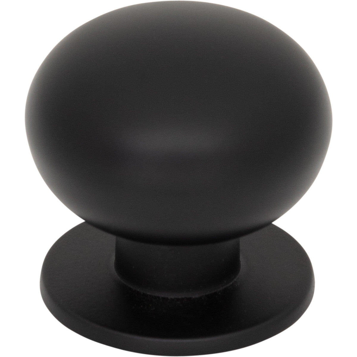 Top Knobs Lambert Knob Flat Black / 1 1/4"