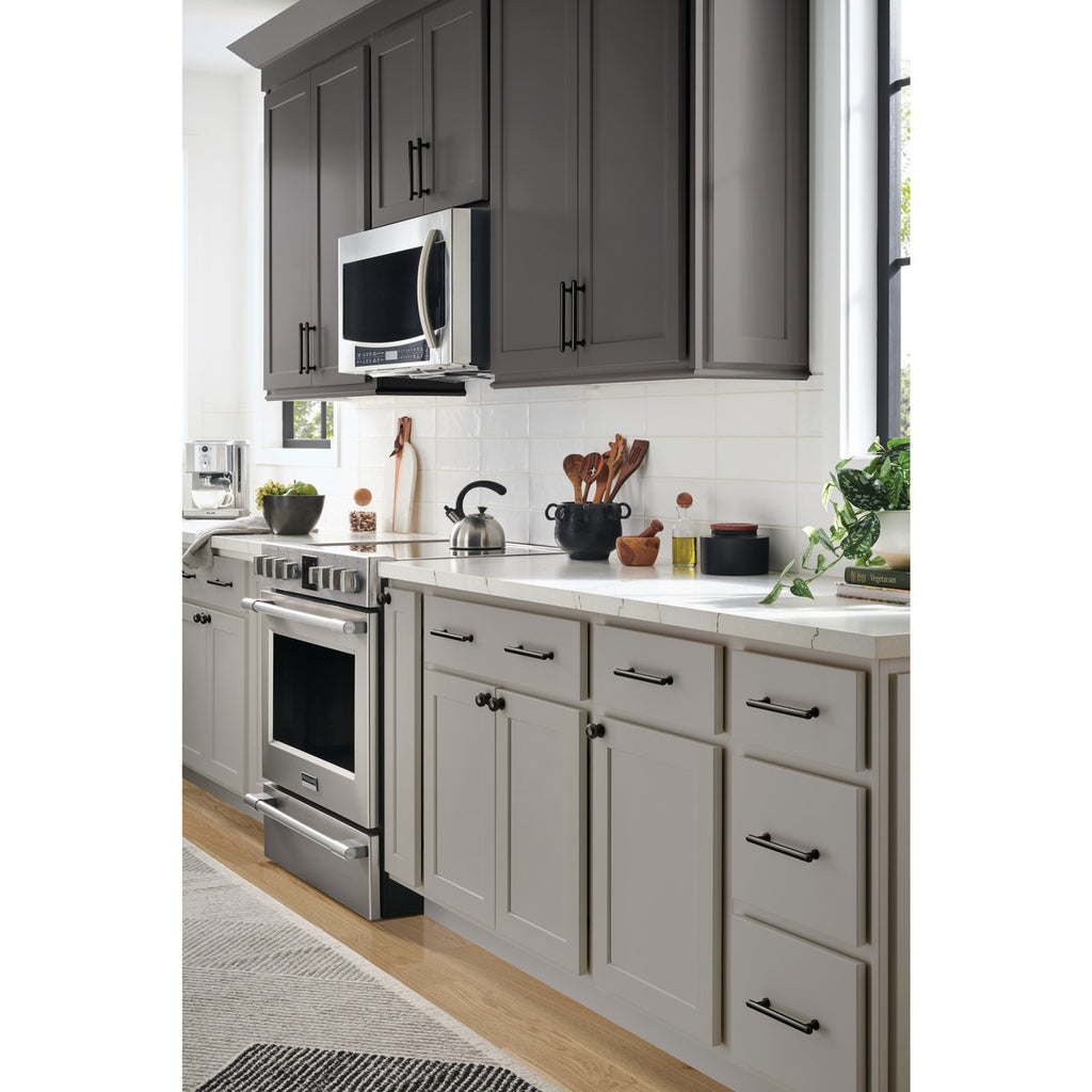 Top Knobs Lambert Appliance Pull Flat Black / 18"