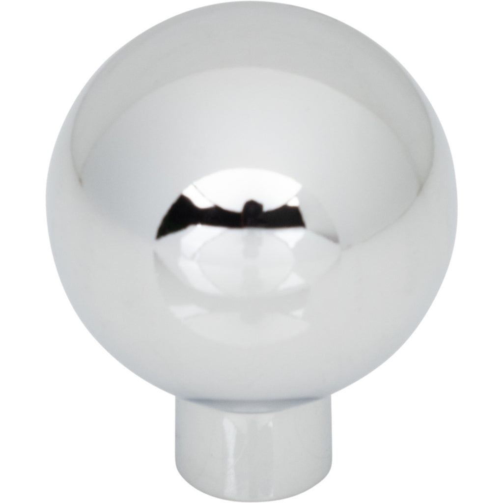 Top Knobs Brockwell Knob Polished Chrome / 1 1/8"