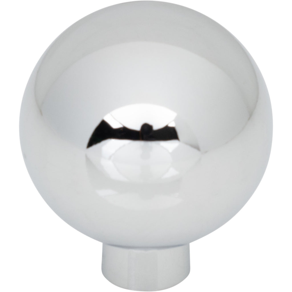 Top Knobs Brockwell Knob Polished Chrome / 1 1/4"