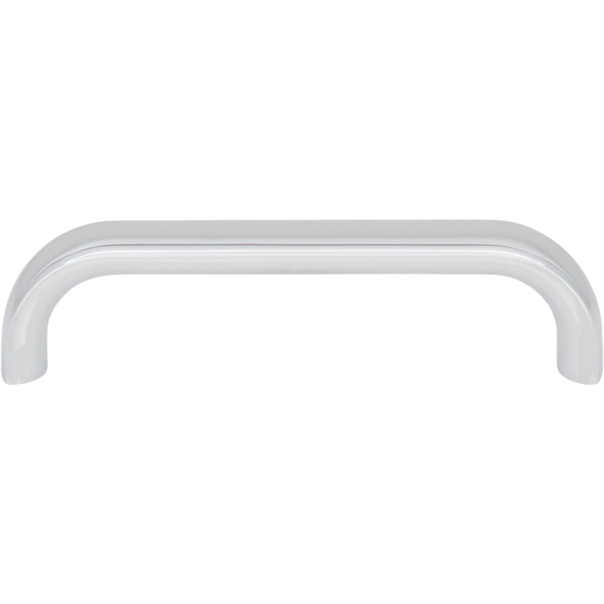 Top Knobs Brockwell Pull Polished Chrome / 3 3/4"