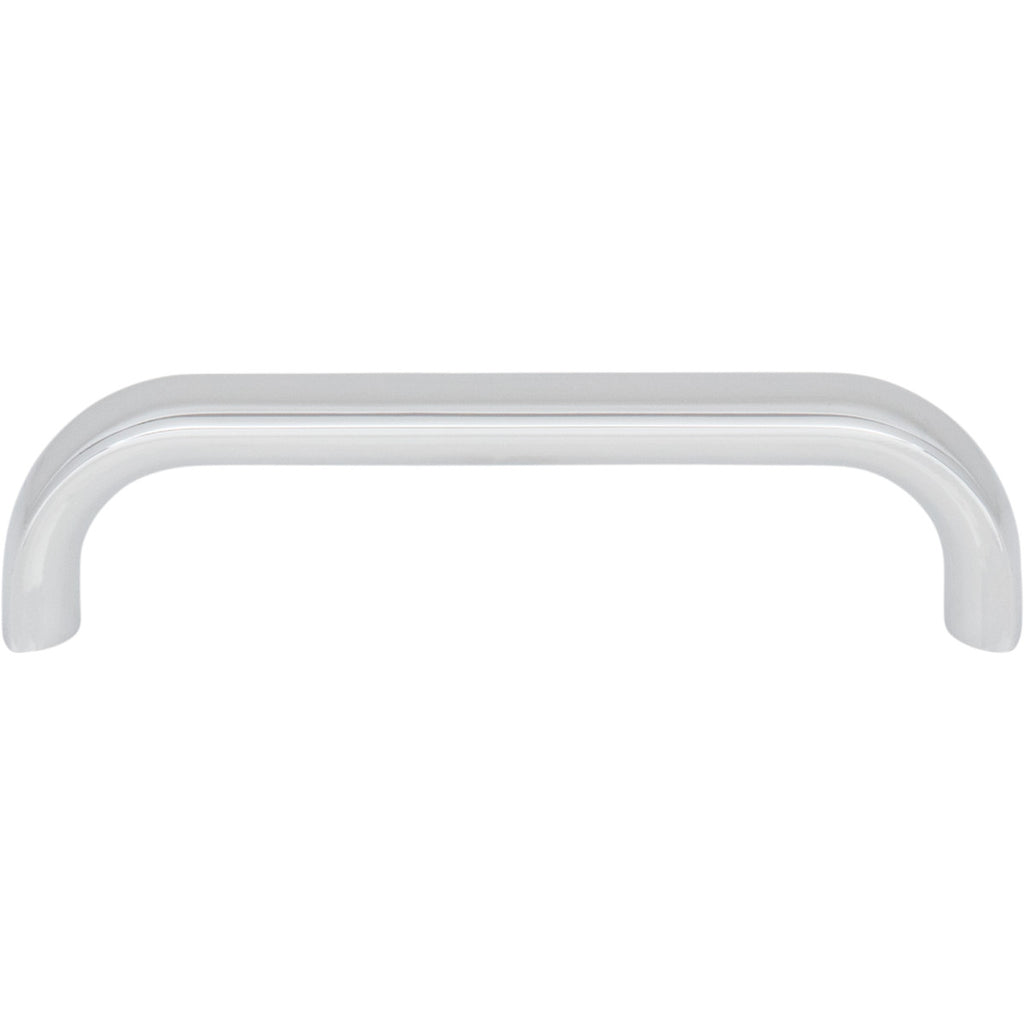 Top Knobs Brockwell Pull Polished Chrome / 3 3/4"