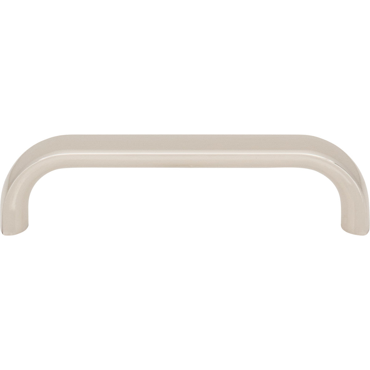 Top Knobs Brockwell Pull Polished Nickel / 3 3/4"