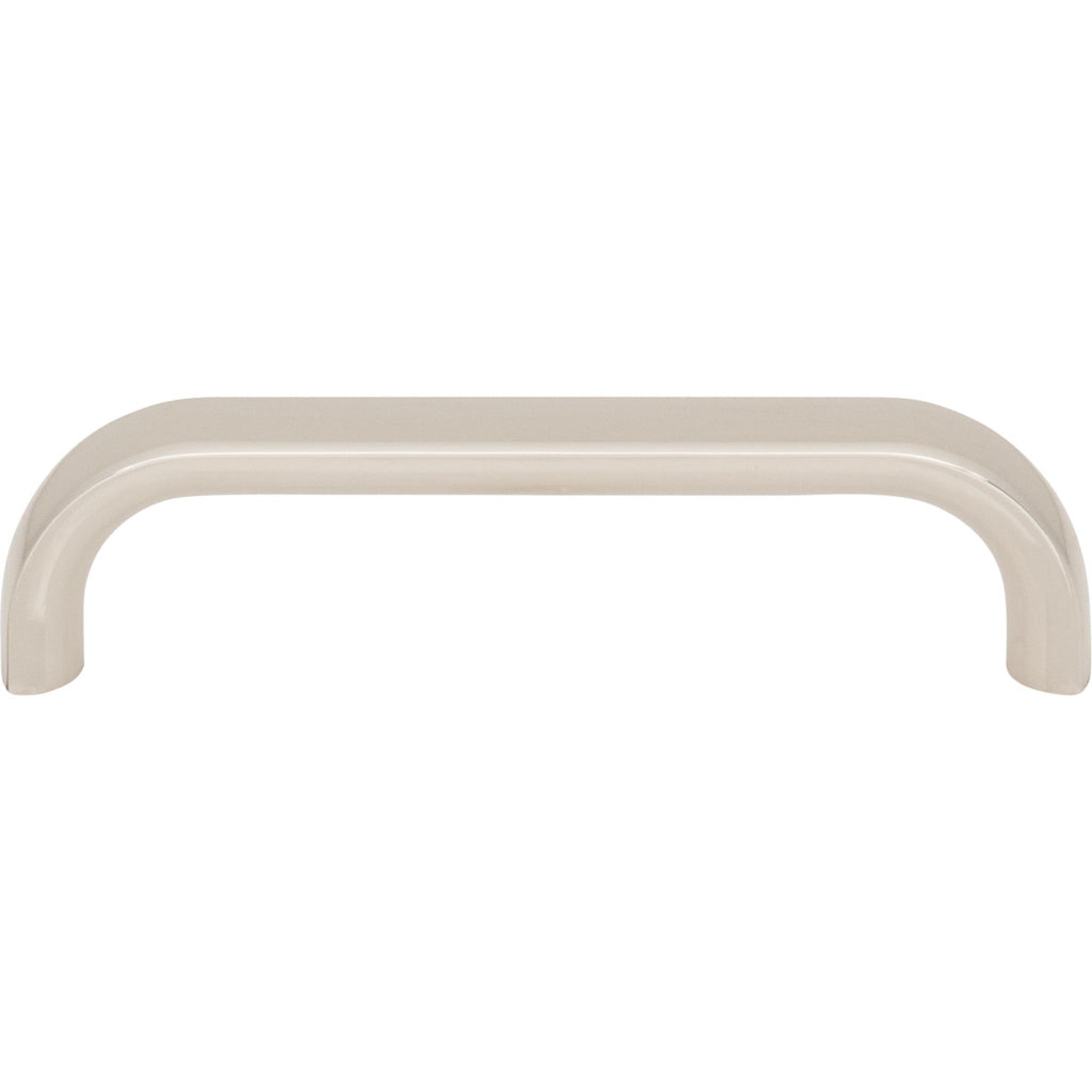Top Knobs Brockwell Pull Polished Nickel / 3 3/4"