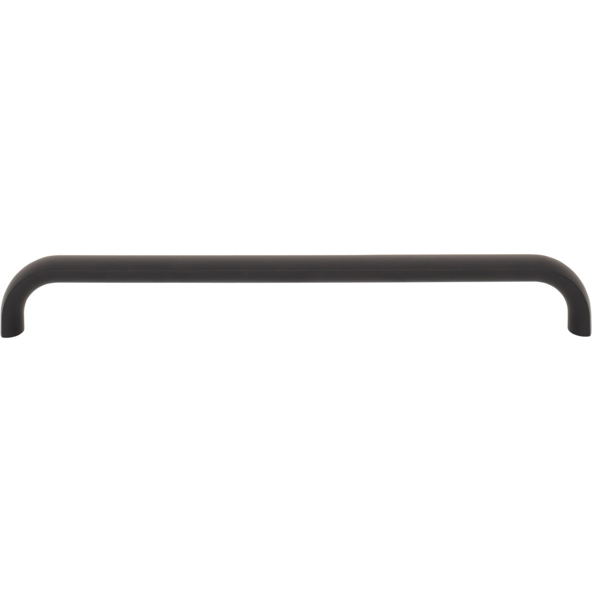 Top Knobs Brockwell Pull Flat Black / 7 9/16"