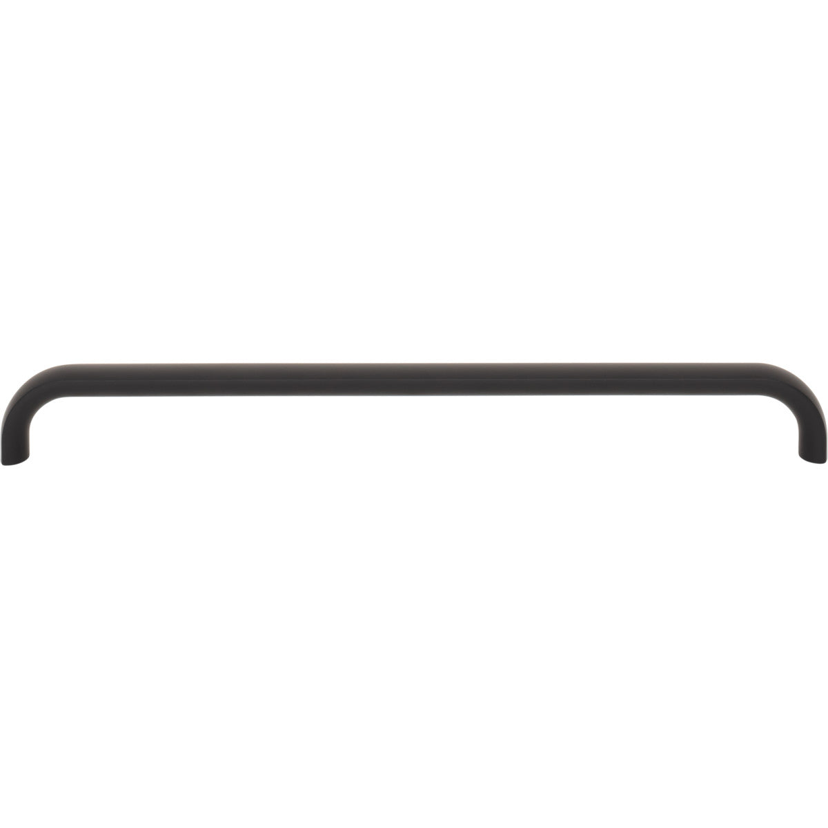 Top Knobs Brockwell Pull Flat Black / 8 13/16"
