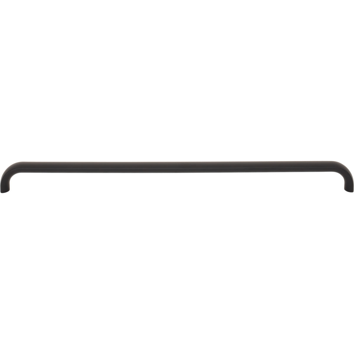 Top Knobs Brockwell Pull Flat Black / 12"
