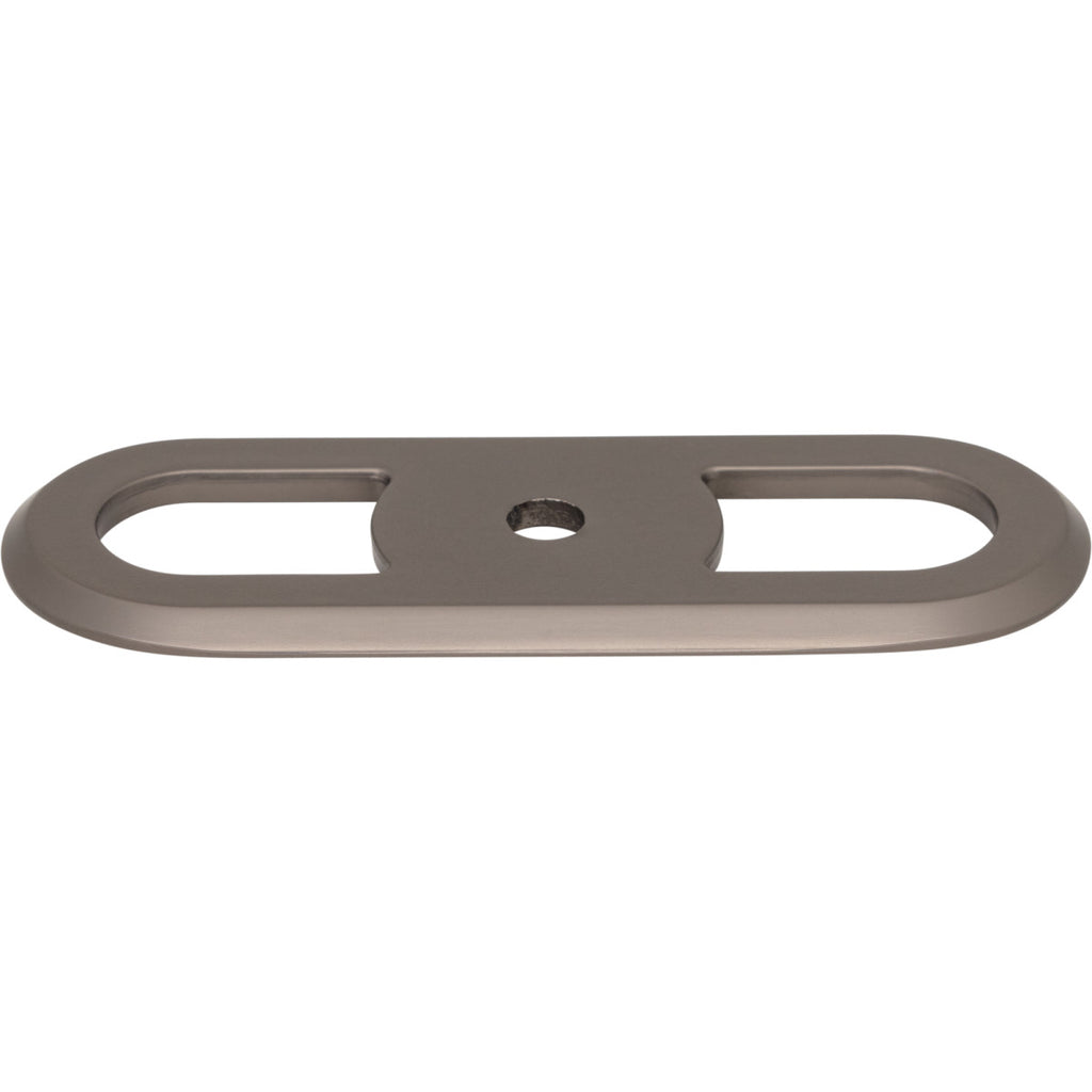 Top Knobs Brockwell Backplate Ash Gray / 2 3/4"